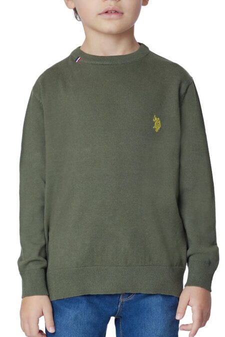 U.S. Polo Assn. Παιδική Πλεκτή Μπλούζα Jim Αγόρι (US42573001-249)
