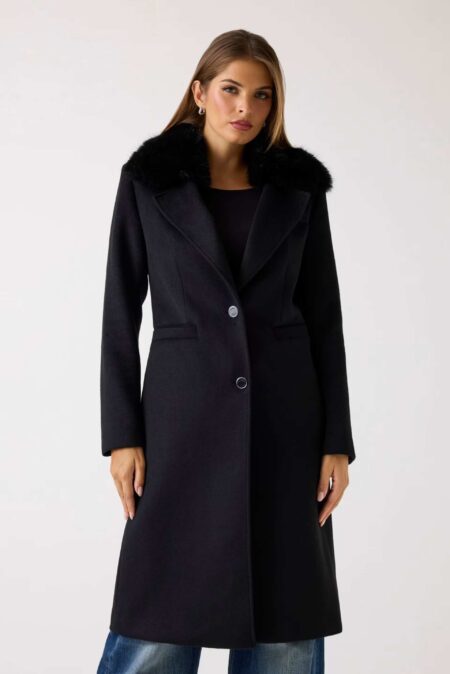 Guess-Γυναικείο-Παλτό-Karole-Fur-Collar-Coat-_W5BL19W2642-JBLK_-1