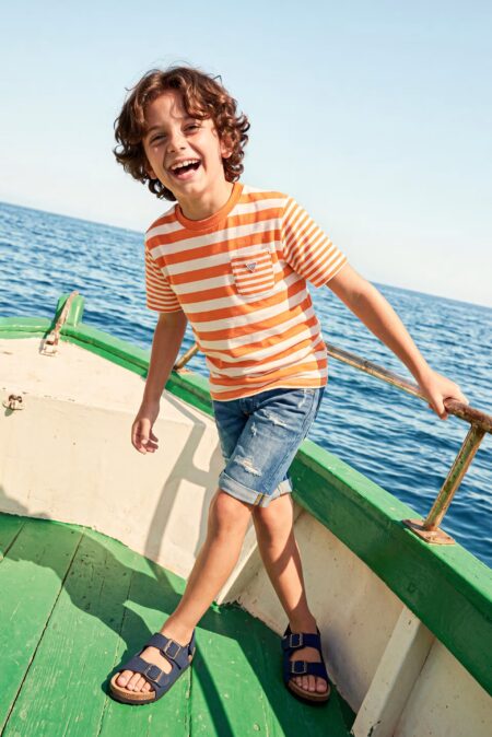 Guess Παιδική Βερμούδα Denim Linen Rigid Boy (L6GD06D41E0-CBAY)