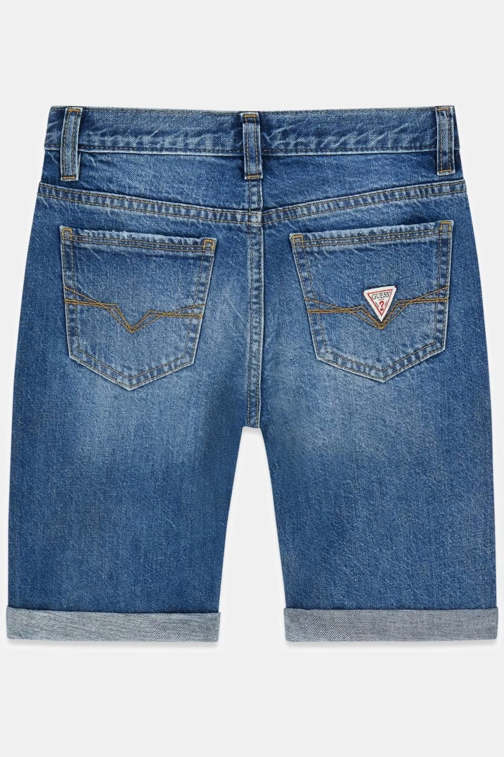 Guess Παιδική Βερμούδα Denim Linen Rigid Boy (L6GD06D41E0-CBAY)