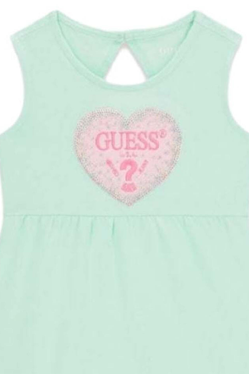 Guess Βρεφικό Αμάνικο Φόρεμα Με Σλιπάκι Βεραμάν Girl (A6GK07K6YW4-G7FK)