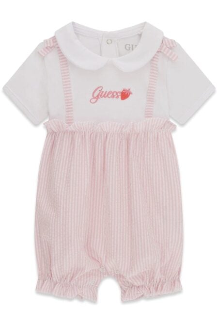 Guess Βρεφικό Ολόσωμο Φορμάκι Girl (S6GG00K6YW0-G011)