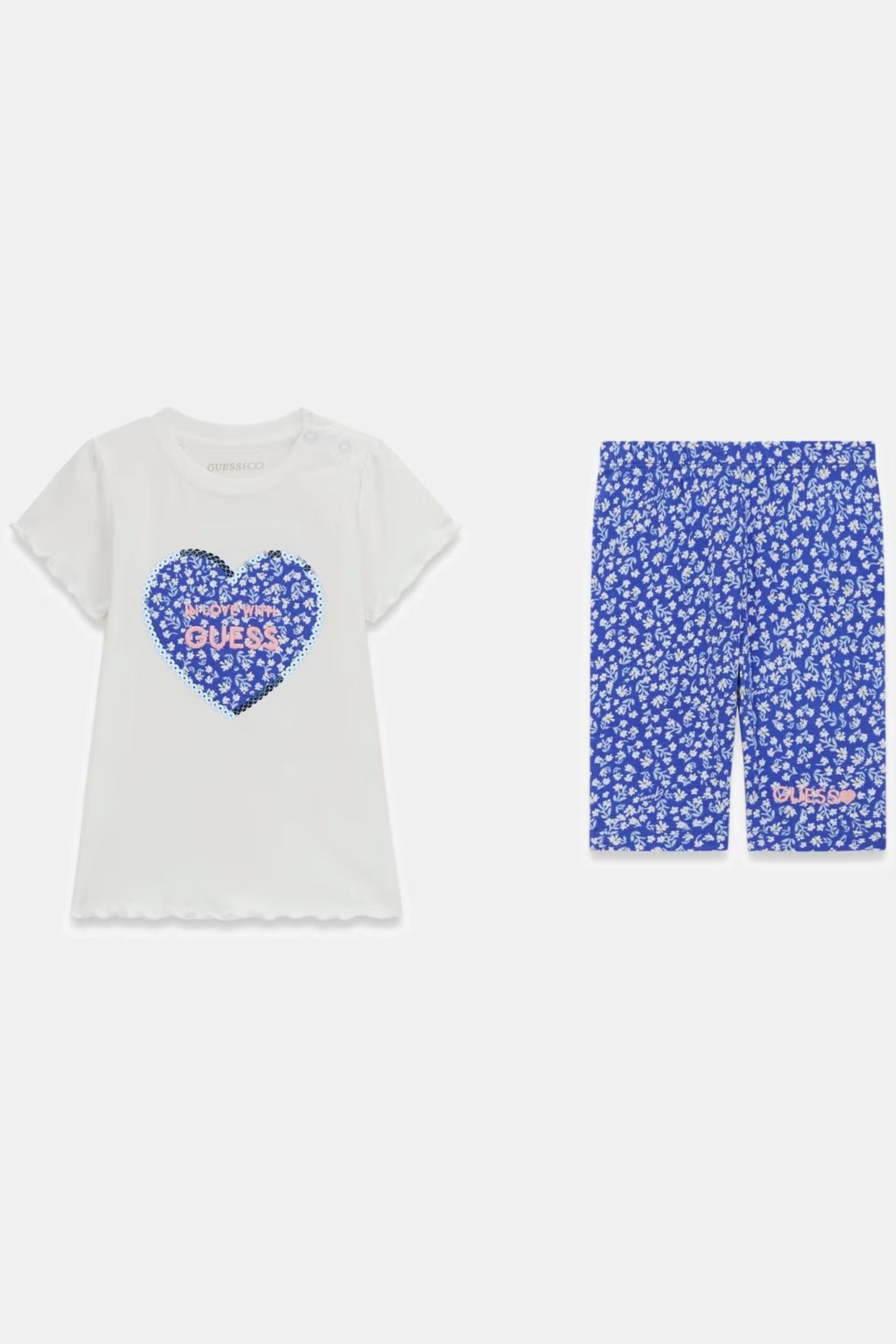 Guess Βρεφικό Σετ T-shirt Και Κολάν Κορίτσι (A6GG03K6YW4-G011)