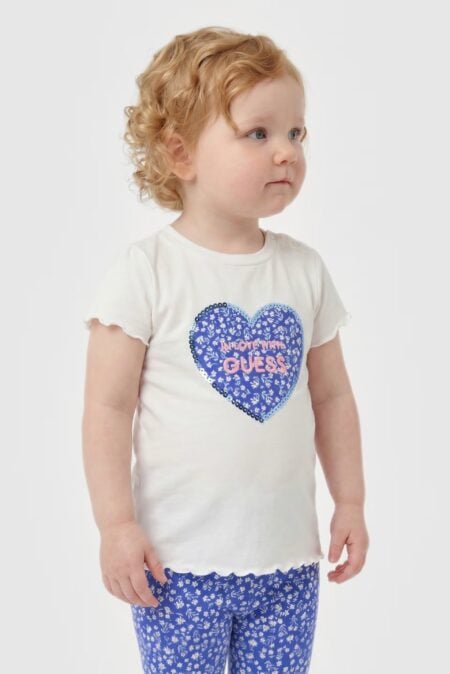 Guess Βρεφικό Σετ T-shirt Και Κολάν Κορίτσι (A6GG03K6YW4-G011)