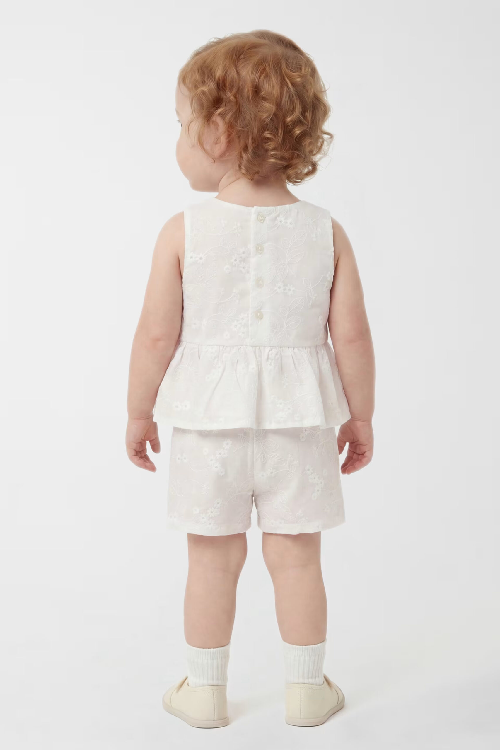 Guess Βρεφικό Σετ Top Και Σορτς Κορίτσι (A6GG06WH710-G011)