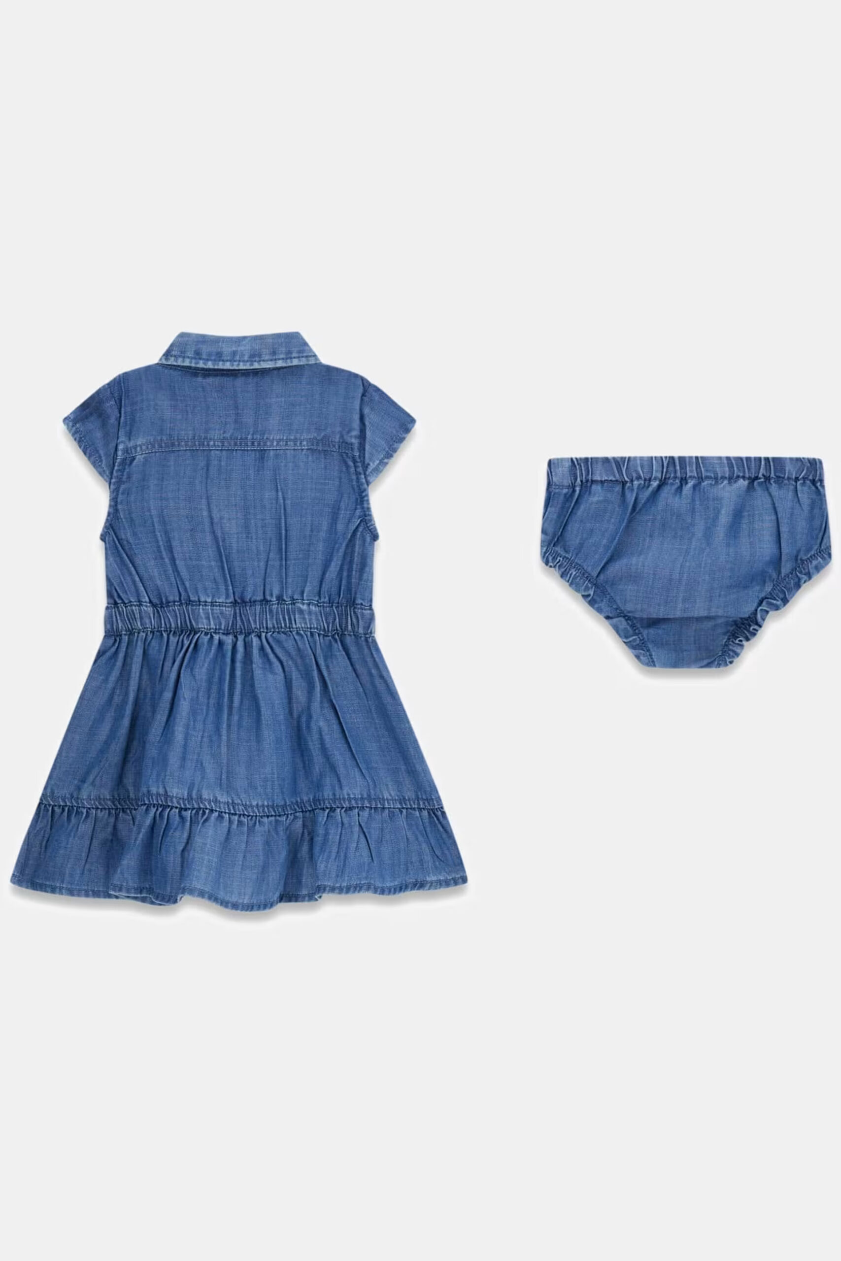 Guess Βρεφικό Σετ Φόρεμα Με Βρακάκι Denim Κορίτσι (A6GK09D3X30-MSBW)