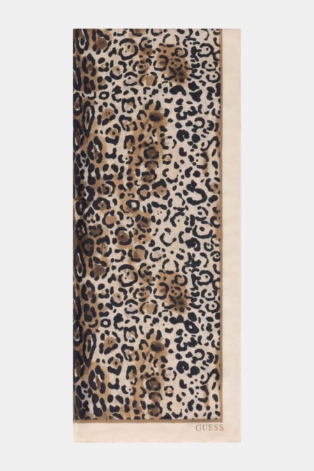 Guess Γυναικείo Φουλάρι Με Animal Print 70 180 (AW5495POL03-STO) 3
