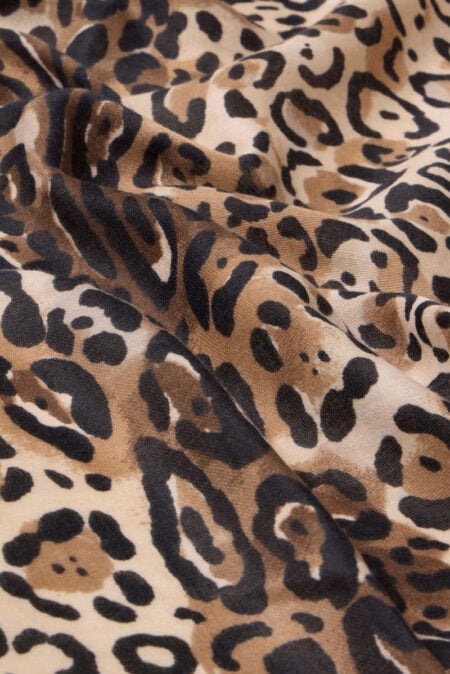Guess Γυναικείo Φουλάρι Με Animal Print 70 180 (AW5495POL03-STO) 3