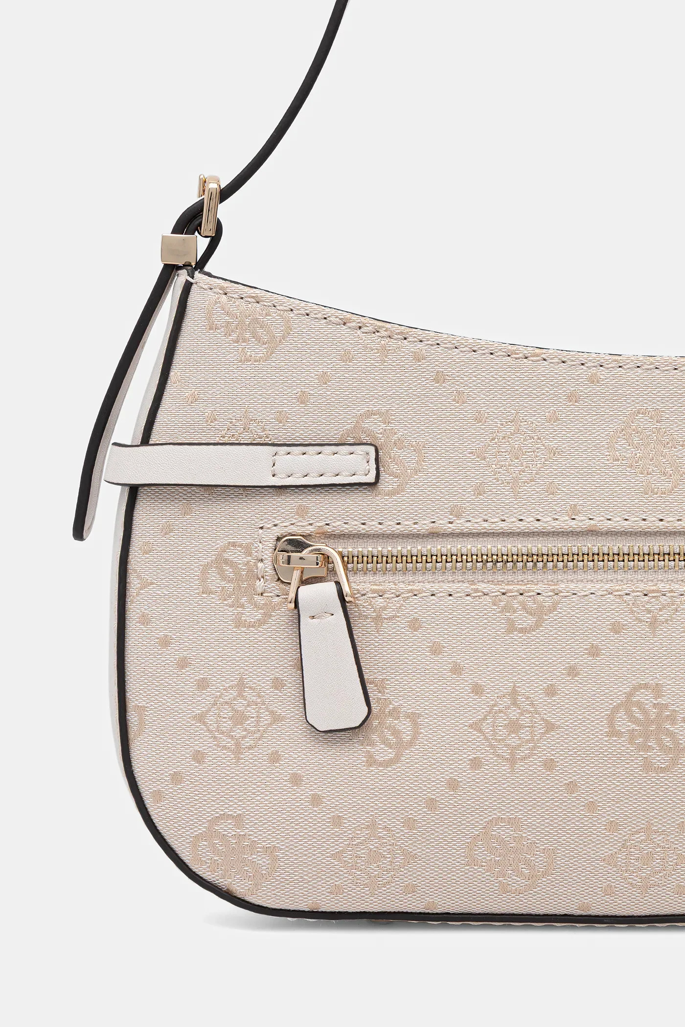 Guess Γυναικεία Τσάντα Ώμου Melinda Logo Shoulder (HWJP9902170) 4