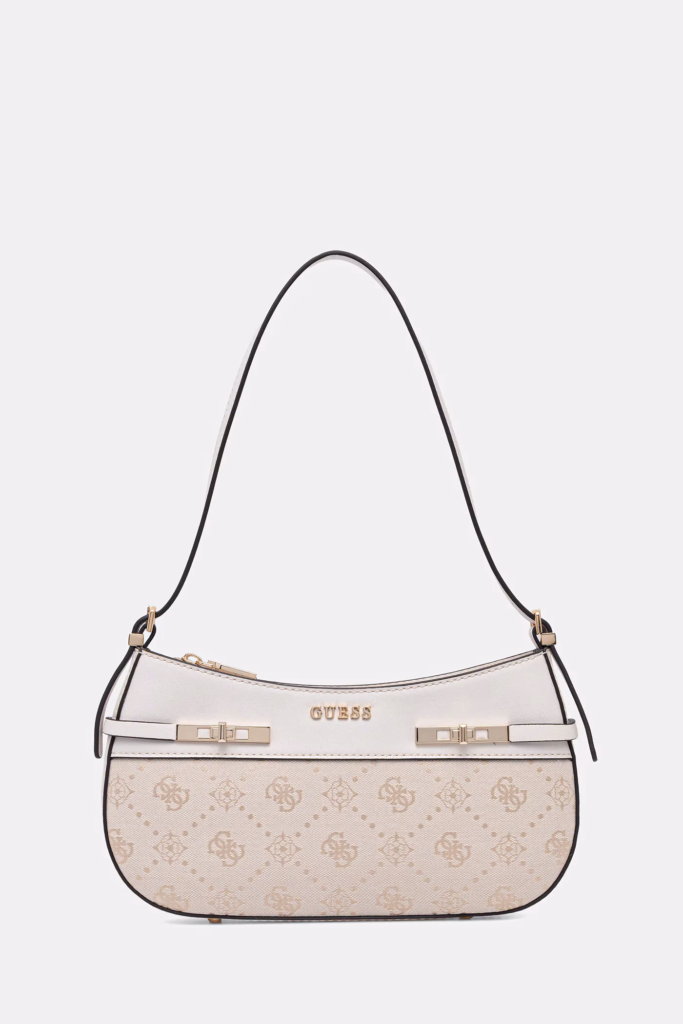 Guess Γυναικεία Τσάντα Ώμου Melinda Logo Shoulder (HWJP9902170) 4