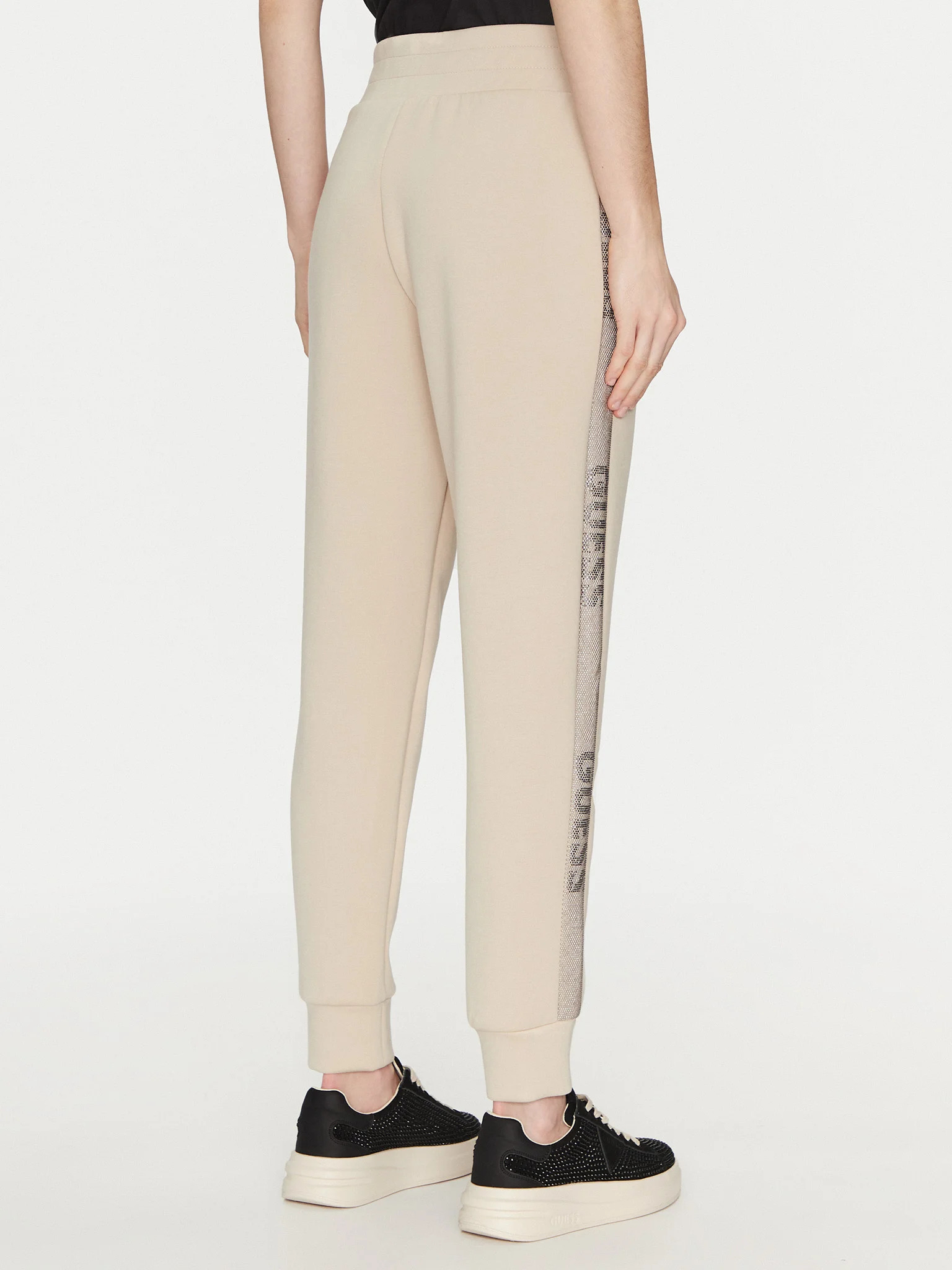 Guess Γυναικείο Παντελόνι Φόρμας Scuba Victoire Logo Jogger (W5RB00KBYE2-G9N9)