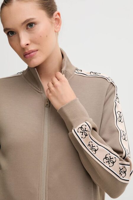 Guess Γυναικείο Φούτερ Ζακέτα Britney Full Zip (V2YQ16KB3P2-G1BW)