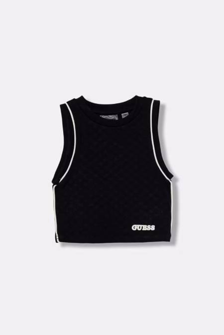 Guess Παιδική Αμάνικη Μπλούζα Crop Top Mini Me Κορίτσι (J6GI37KF972