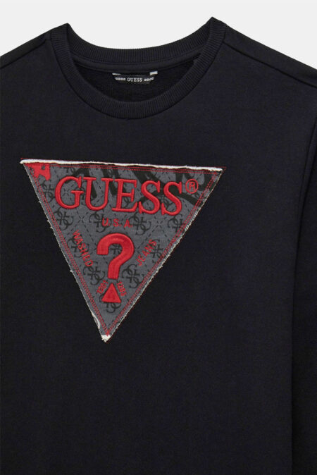 Guess Παιδική Μπλούζα Φούτερ Active Top Boy (L5BQ02KAD74-JBLK)