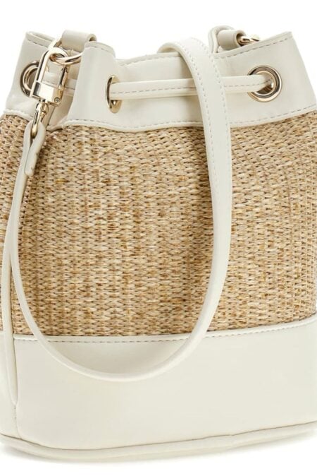 Guess Παιδική Τσάντα Straw Mini Bucket Bag Girl (J6GZ19WH860-F0D9)