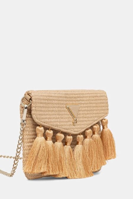Guess Παιδική Τσάντα Χιαστί Staw Bag Girl (J6GZ17WO680-G1M5)