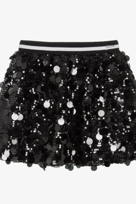 Guess Παιδική Φούστα Sequins Midi Κορίτσι (J5BD04K1220-JBLK) 3