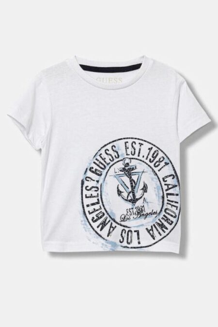 Guess Παιδικό Κοντομάνικο T-shirt Με Μπροστινό Λογότυπο Boy (N6RI10K8HM4-G011) 2