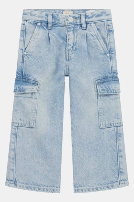 Guess Παιδικό Παντελόνι Denim Cargo Κορίτσι (K5GA00D4MU2-BCTT)