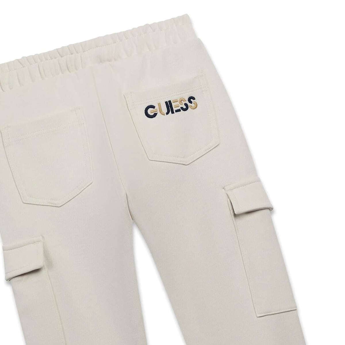 Guess Παιδικό Παντελόνι Scuba Relaxed Cargo Boy (N6RB06KCCH0-G9L9)
