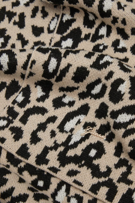 Guess Παιδικό Σετ Σκουφάκι και Κασκόλ Animal Print Girl (J5BZ05Z3H40-P12L)