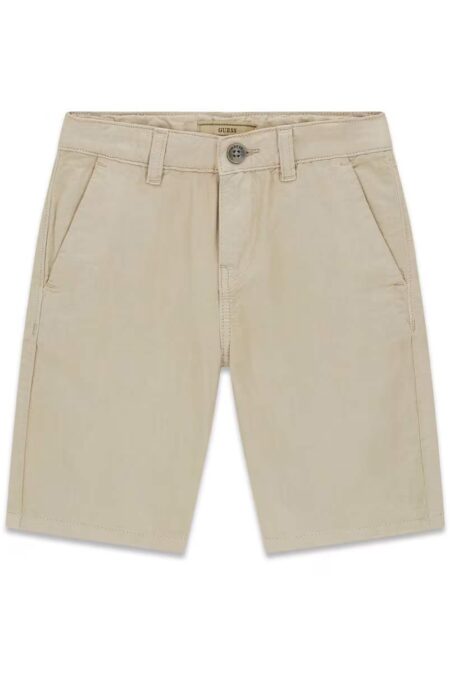 Guess Παιδικό Σορτς Λινό Rigid Linien Blend Chino Αγόρι (L6GD04WG5G0-G1CA)