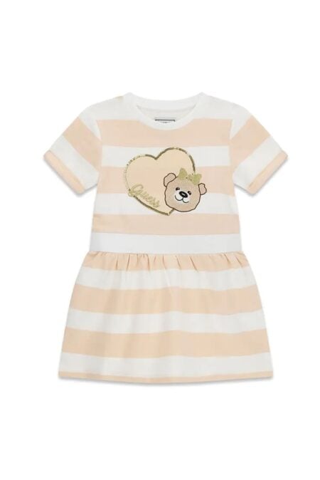 Guess Παιδικό Φόρεμα French Terry Girl (K6GK07KBOR4-S13M)