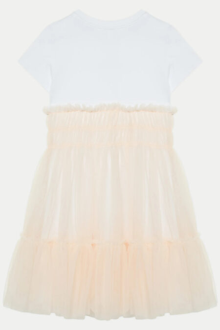 Guess Παιδικό Φόρεμα Midi Fit And Flare Από Τούλι Girl (J5RK18K6YW0-G63Q)