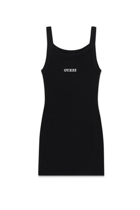 Guess Παιδικό Φόρεμα Mini Rib Dress Girl (J6GK28K8RT2-JBLK)
