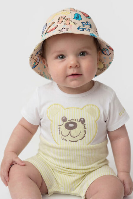 Guess Βρεφικό Καπέλο Σετ 2 Bucket Hat Unisex (H6GZ08KF891-S808)