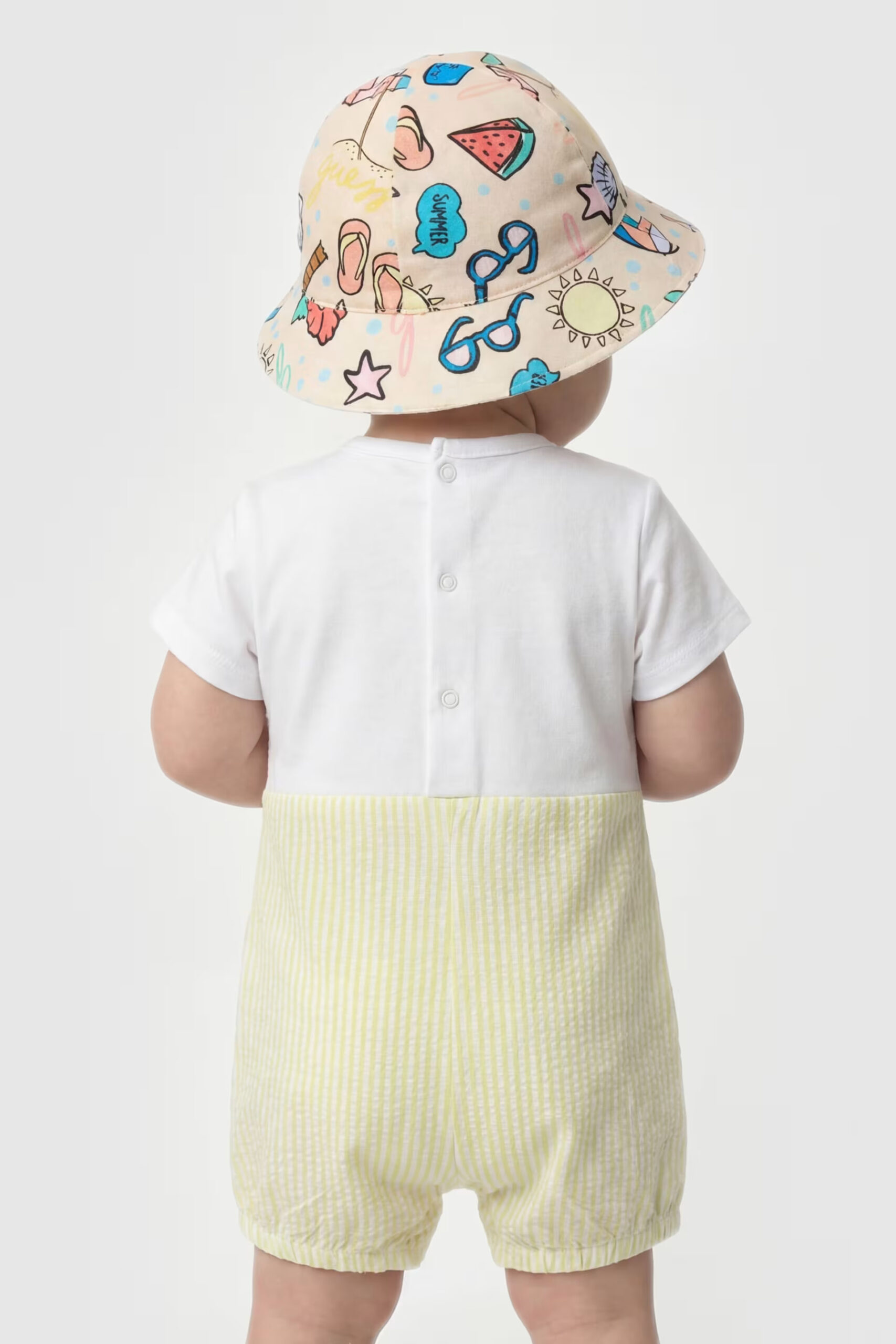 Guess Βρεφικό Καπέλο Σετ 2 Bucket Hat Unisex (H6GZ08KF891-S808)