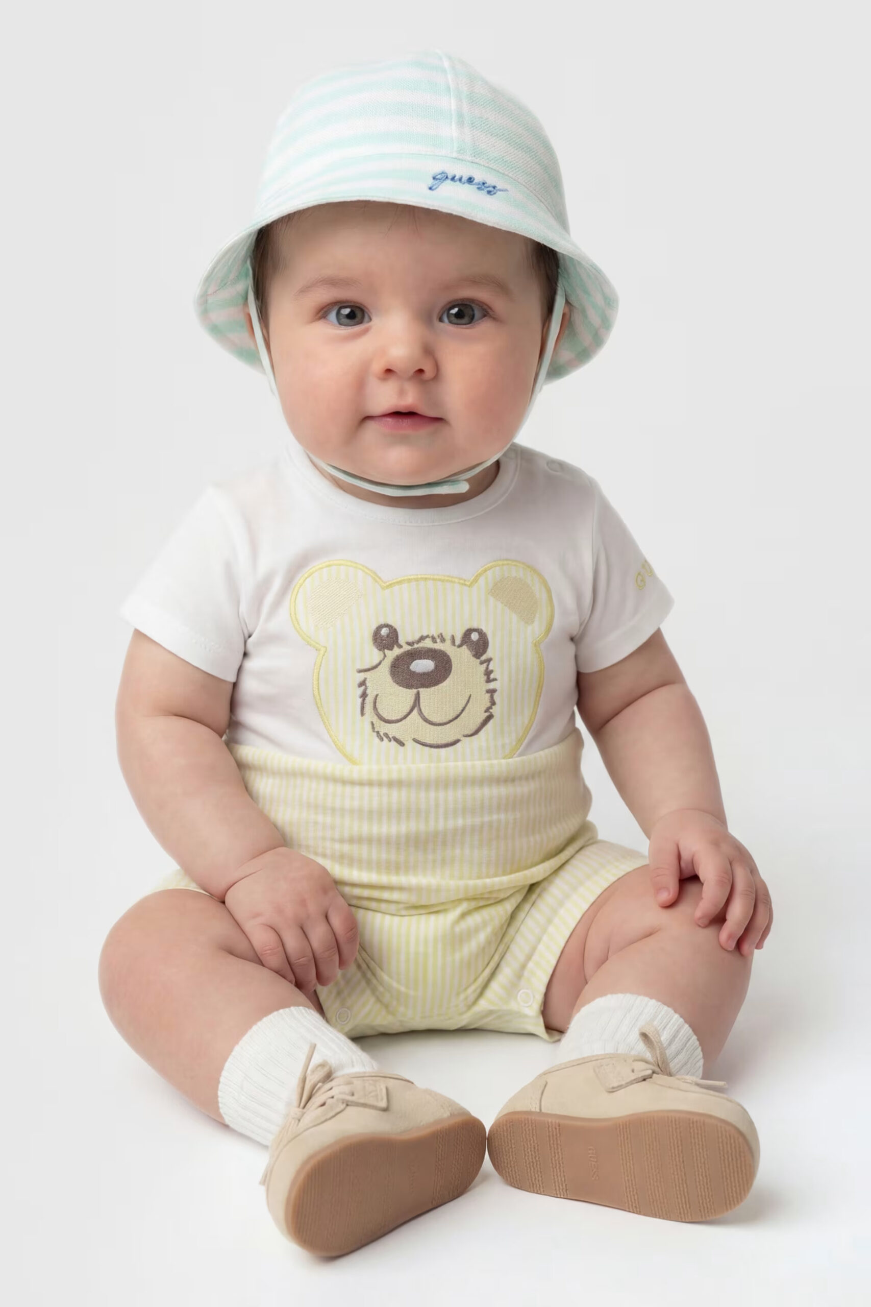 Guess Βρεφικό Καπέλο Σετ 2 Bucket Hat Unisex (H6GZ08KF891-S808)