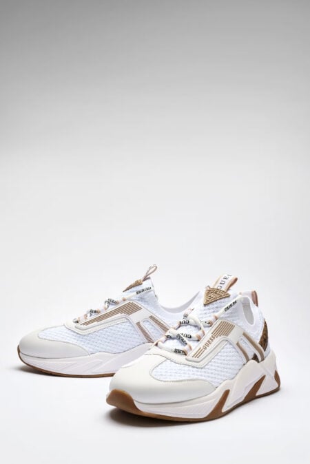 Guess Γυναικείο Sneaker Genga (FLPGENFAP12-WHITE)