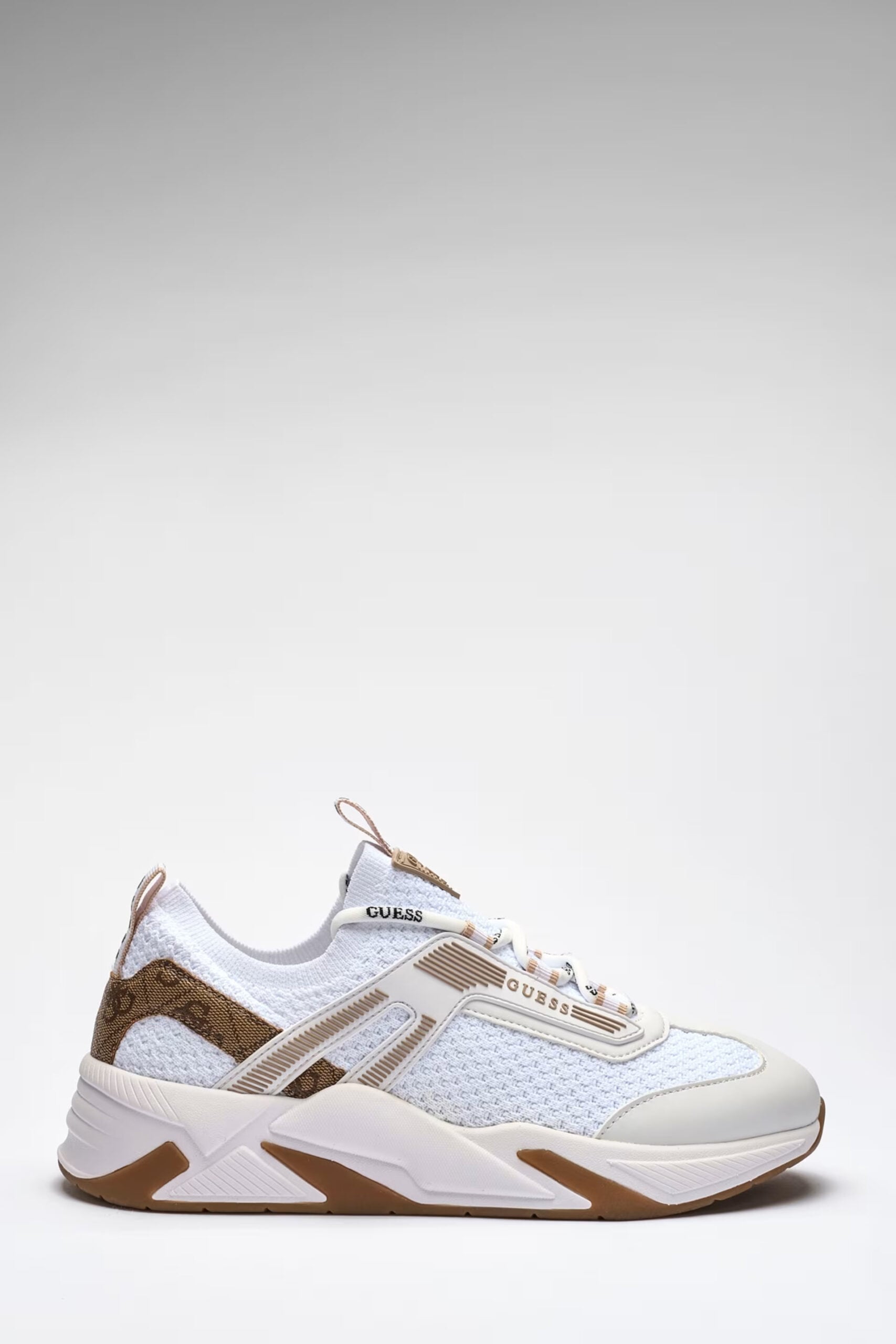 Guess Γυναικείο Sneaker Genga (FLPGENFAP12-WHITE)