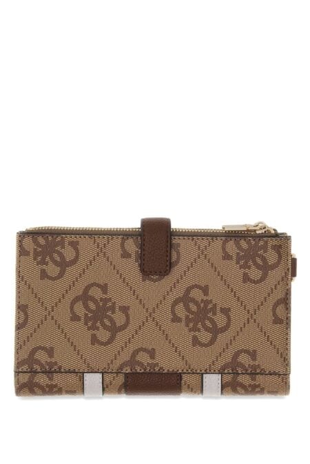 Guess Γυναικείο Πορτοφόλι Laurel SLG Dbl Zip Organizer (SWSS7459157-LGW)