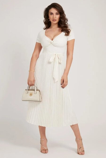 Guess Γυναικείο Φόρεμα Πλισέ Erynn (WBGK86WE6D1-G012)