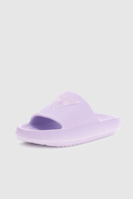 Guess Παιδικές Σαγιονάρες Φούξια Rubber (H6GZ02WG5X0 3