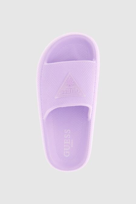 Guess Παιδικές Σαγιονάρες Φούξια Rubber (H6GZ02WG5X0 3