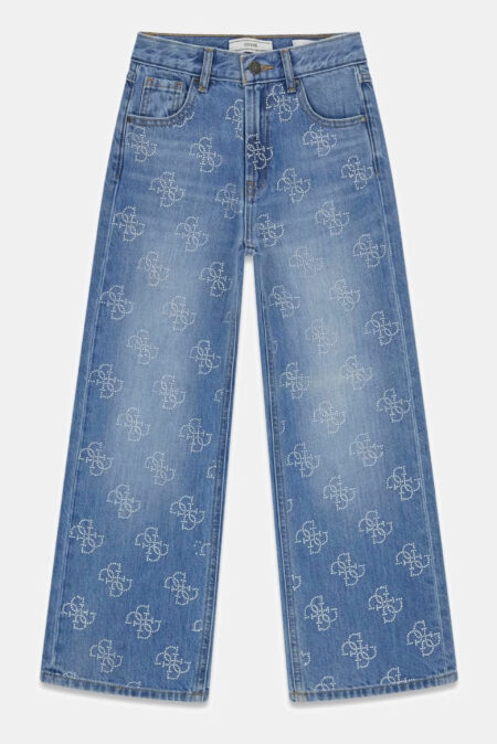 Guess Παιδική Denim Παντελόνα Γραμμή 90s Rigid Girl (J6GA00D45E0-RHMD)