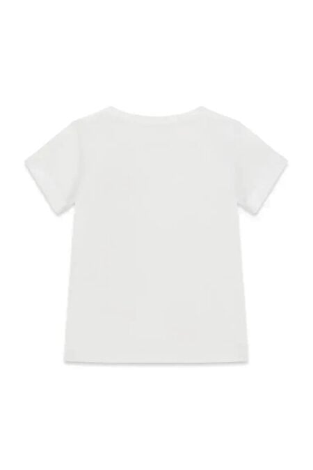 Guess Παιδική Κοντομάνικη Μπλούζα Με Λογότυπο High Low Girl (K6GI05K6YW4-G011)
