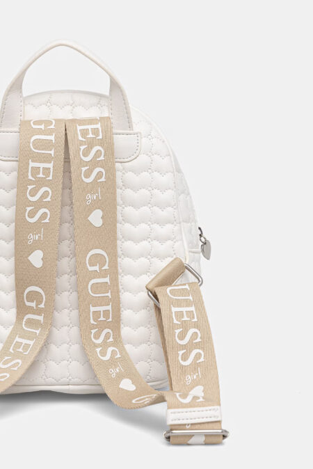 Guess Παιδικό Backpack Με Λογότυπο Λευκό Girl (J6GZ00WHEG0-G011)