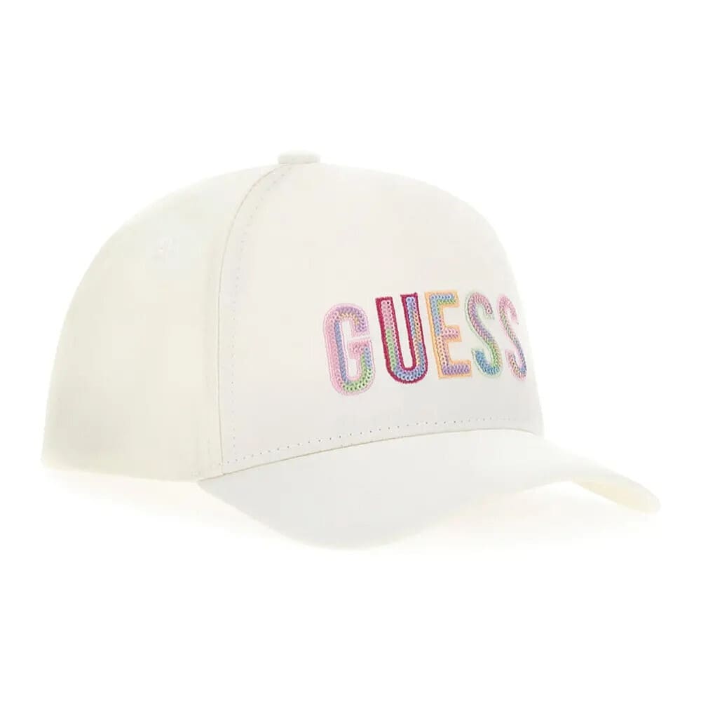 Guess Παιδικό Καπέλο Baseball Με Λογότυπο Λευκό (J6GZ07WO08O-G012) 1