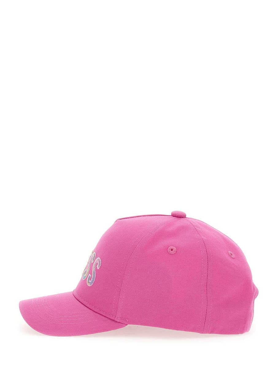 Guess Παιδικό Καπέλο Baseball Με Λογότυπο Φούξια (J6GZ07WO08O-G4A2) 1