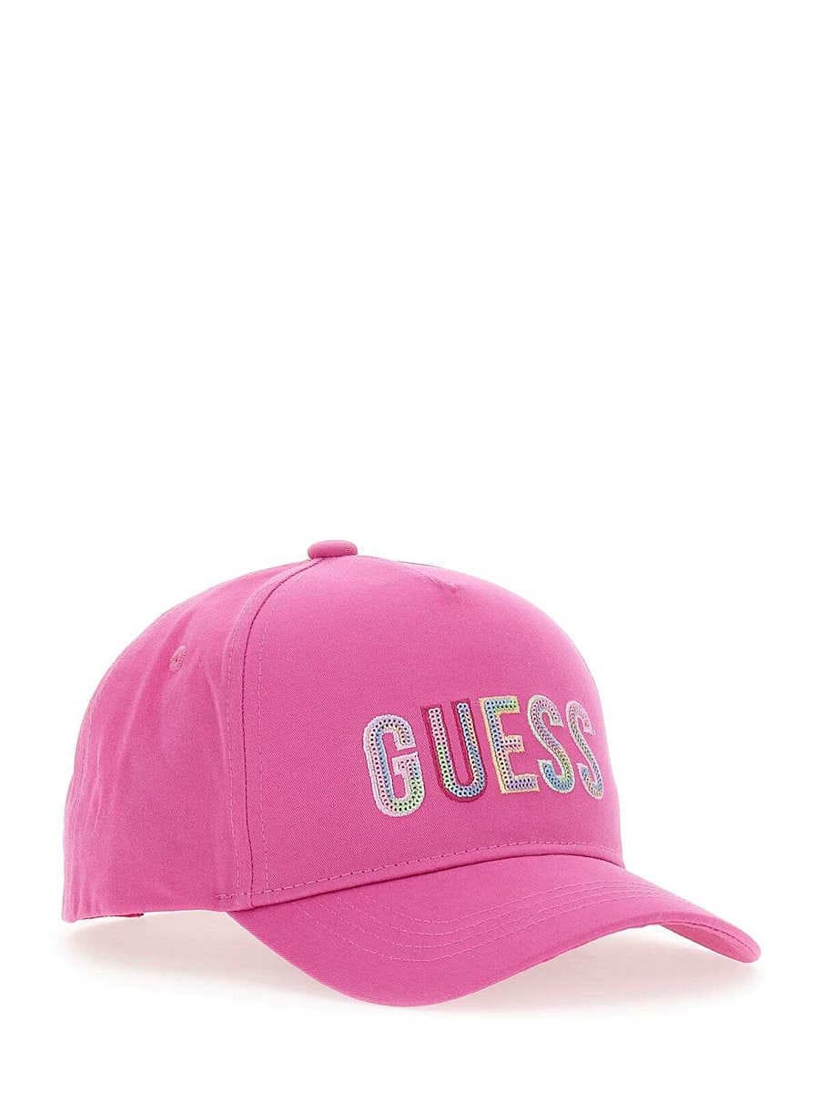 Guess Παιδικό Καπέλο Baseball Με Λογότυπο Φούξια (J6GZ07WO08O-G4A2) 1