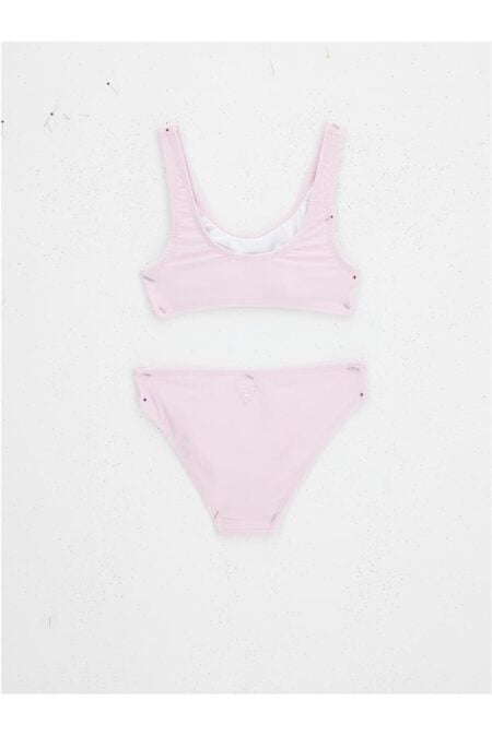 Guess Παιδικό Μαγιό Bikini Με Λογότυπο Στρας Ροζ Girl (J6GZ28KCA60-G67D)