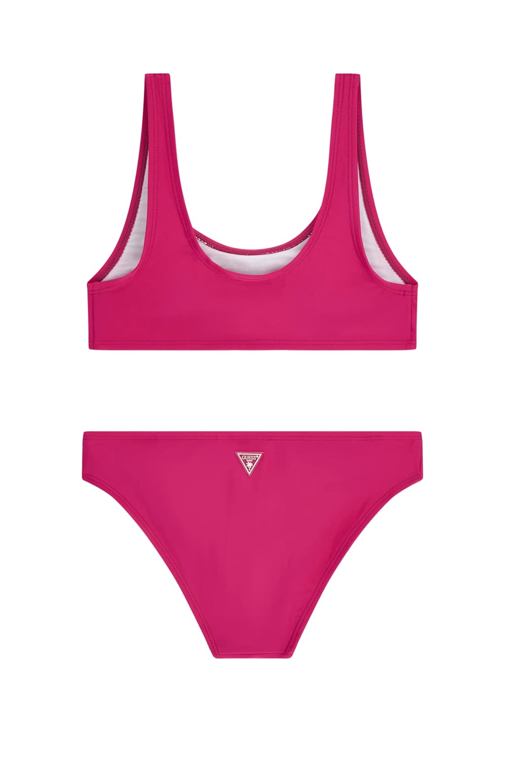 Guess Παιδικό Μαγιό Bikini Με Λογότυπο Στρας Φούξια Girl (J6GZ28KCA60-G4A2)