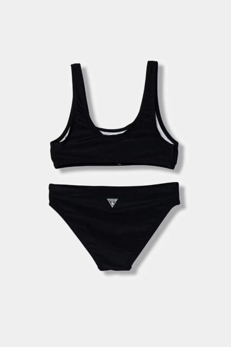 Guess Παιδικό Μαγιό Bikini Με Λογότυπο Στρας Μαύρο Girl (J6GZ28KCA60-JBLK)