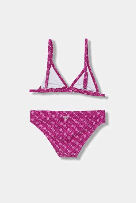 Guess Παιδικό Μαγιό Bikini Με Λογότυπο Φούξια Κορίτσι (J6GZ31MC052-P6DI)