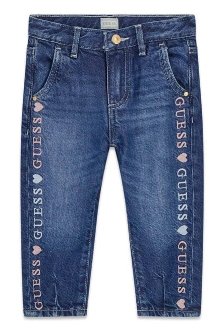 Guess Παιδικό Παντελόνι Denim Mom Fit Tencel Κορίτσι (K6GA00D8280)