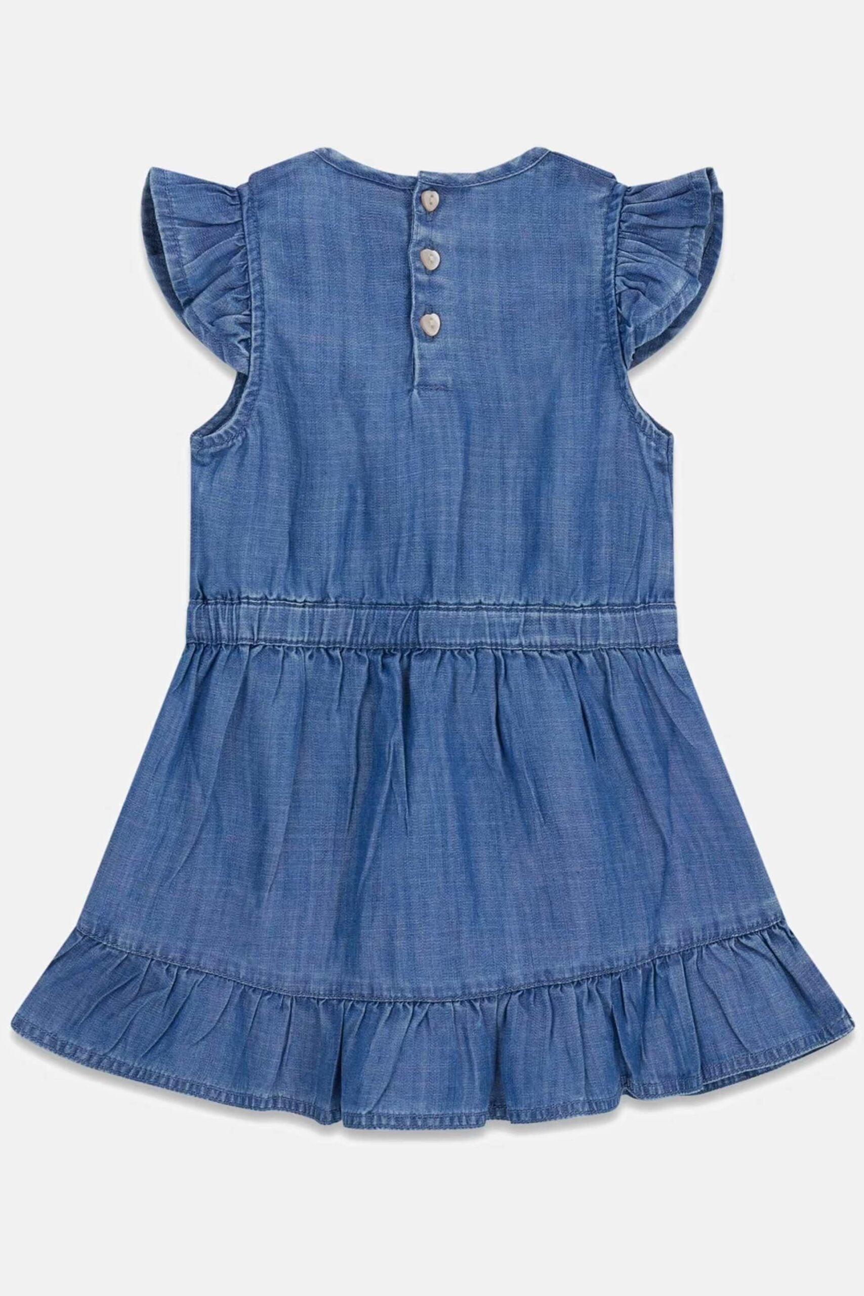 Guess Παιδικό Φόρεμα Denim Lyocell Girl (K6GK14D3X30-MSBW)